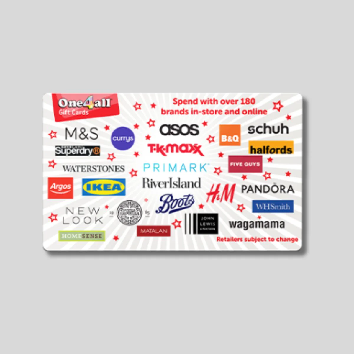 Win a £100 One4all Gift Card